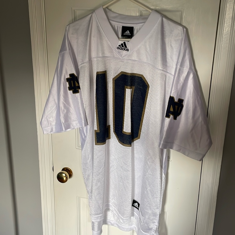 2010 Notre Dame Replica Away Football Jersey